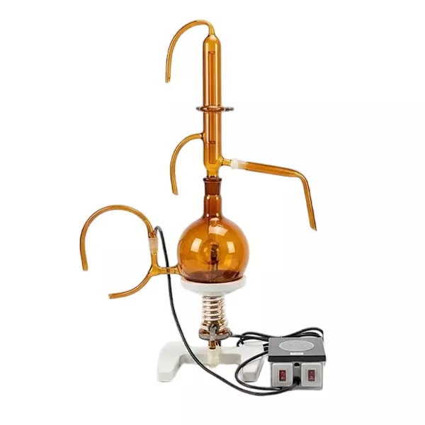 Vesca 3 L VSLI-158 Automatic Water Still Single Stage and Borosilicate Glass Body With Cut Off Device, WSG-3