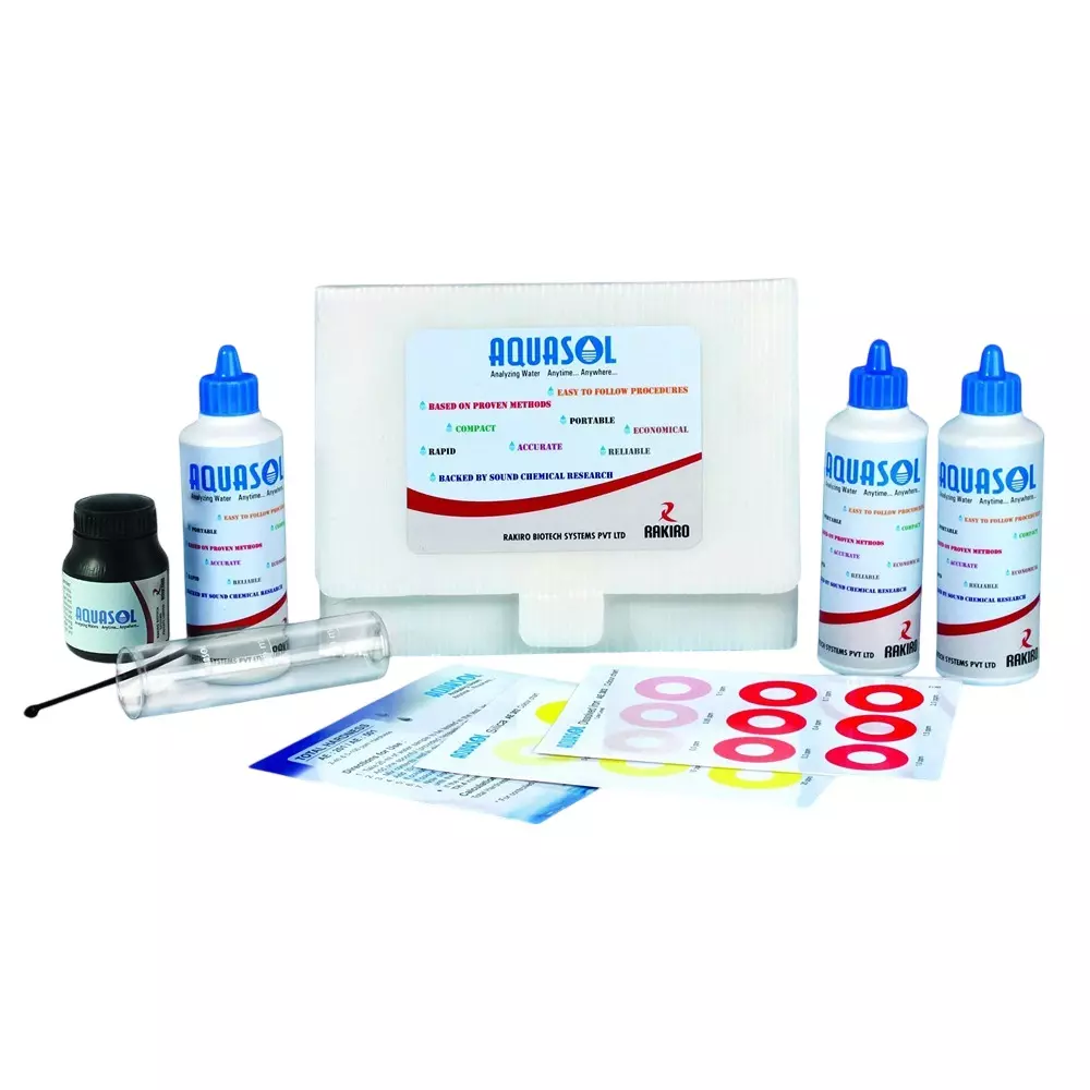 Aquasol 100 Tests Water Iodine Test Kit 0.1 to 2.0 PPM Range for Laboratories, AE-406