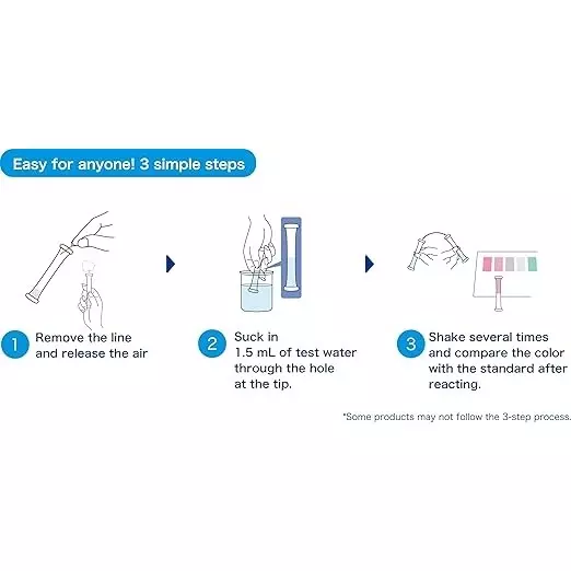 Bysafe Kyoritsu Chemical Check Lab TOC Test Kit 0-50 mg/L Range for Testing TOC Levels In Various Water Sources, YC-U15K-LA02