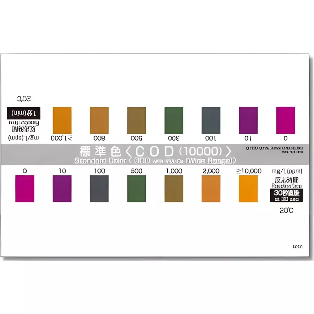 Bysafe Kyoritsu Chemical Check Lab COD Test Kit 0-10000 ppm Range for COD Testing in Various Water Sources, W1-VE8O-BN14