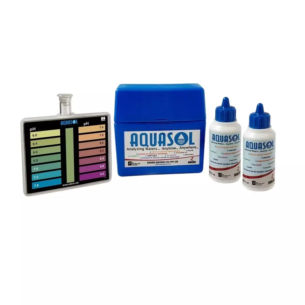 Aquasol Aquaculture Salt Water pH Test Kit 7.4 – 9.0 pH Range for Laboratories, AE-326