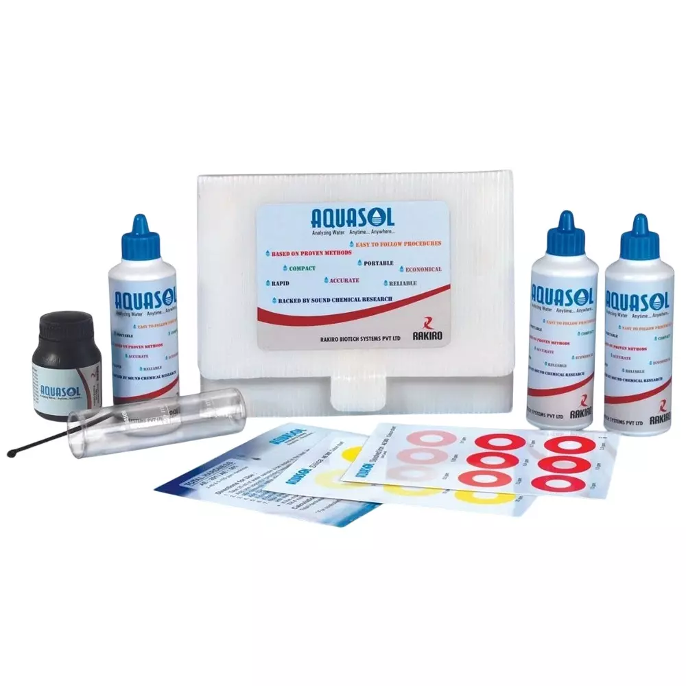 Aquasol 300 Tests Chloride Water Test Kit 1-20 mg/L as Chloride Range for Laboratories, ‎15496