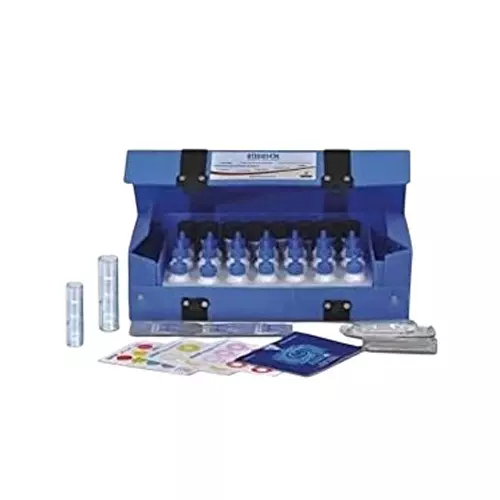 Aquasol Boiler Test Kit 2-40, 5-100, 25-500 mg/l as CaCO3 Total Hardness Range for Laboratories, AE-107