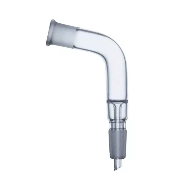 ABGIL Borosilicate Glass Adapter Distilling Adapter B-45(45/50) Socket Size and B-45(45/50) Cone Size, ABG226