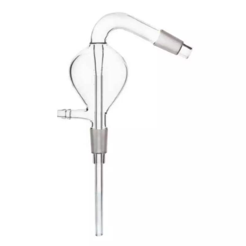 ABGIL Borosilicate Glass Adapter Steam Distillation Head Sloping B-14(14/23) Cone Size, ABG560