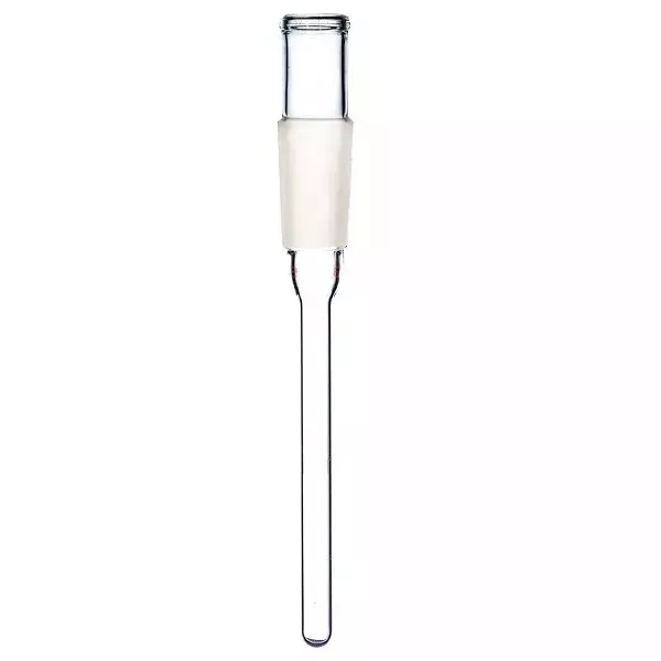 ABGIL Borosilicate Glass Adapter Thermometer Pocket Closed End B-19(19/26) Cone Size 100 mm Steam Length, ABG621