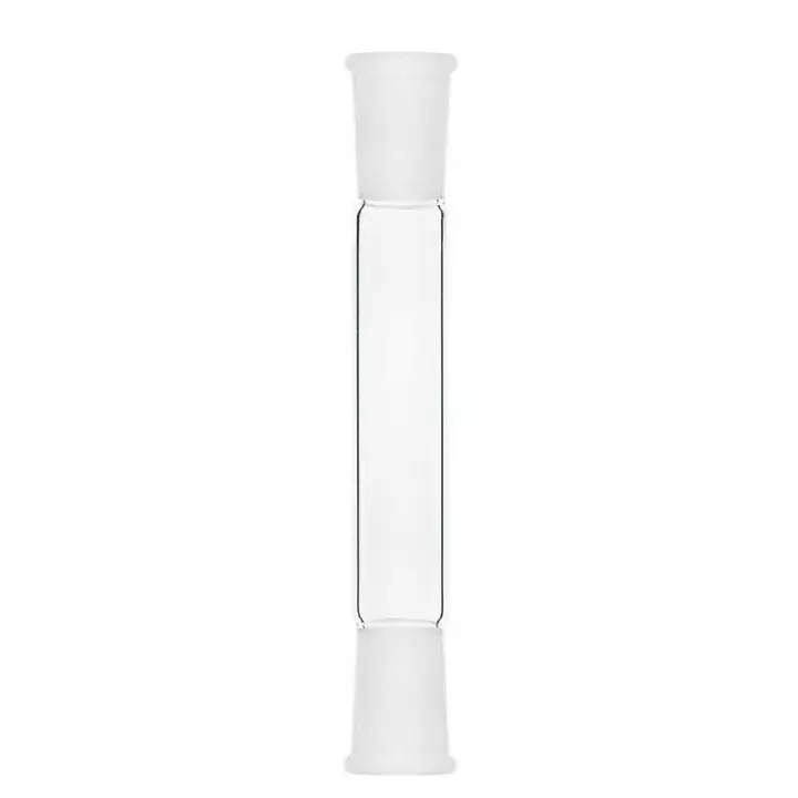 ABGIL Borosilicate Glass Ground Joint Plain Shank, Double Socket (Length: 120 - 150 mm)