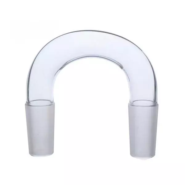 ABGIL Borosilicate Glass Adapter U-Shape Drying Tube B-40(40/45) Cone Size, ABG335