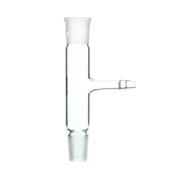 ABGIL Borosilicate Glass Adapter T Connection Adapter B-34(34/35) Socket Size and B-34(34/35) Cone Size, ABG184