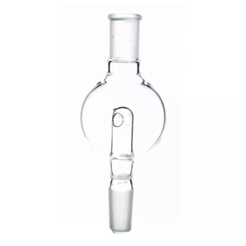 ABGIL Borosilicate Glass Adapter Anti-Splash B-34(34/35) Socket Size and B-34(34/35) Cone Size, ABG514