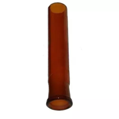 ABGIL Borosilicate Glass Ground Joint Plain Shank Amber Color, Single Socket Size B-10(10/19) 120 mm Length, ABG3488