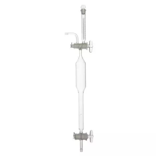 ABGIL Borosilicate Glass Tutwiler Gas Burette with Stopcock and Screw Cap 100 ml Capacity For Use With High Sulfur Content Gas Streams, ABG1093