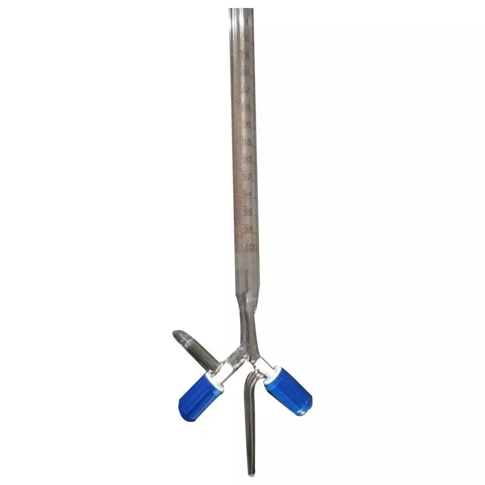ABGIL Borosilicate Glass Burette, Double Bore 10 ml Capacity, ABG1089