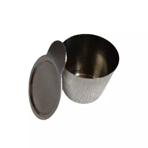 NS 50 ml Capacity Nickel Crucible With Lid for Laboratories
