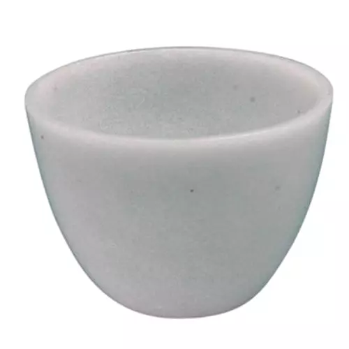 Borosil Silica Crucible 150 ml Capacity and Up to 1000°C Withstanding Temperature, 8900018 (Pack of 5)