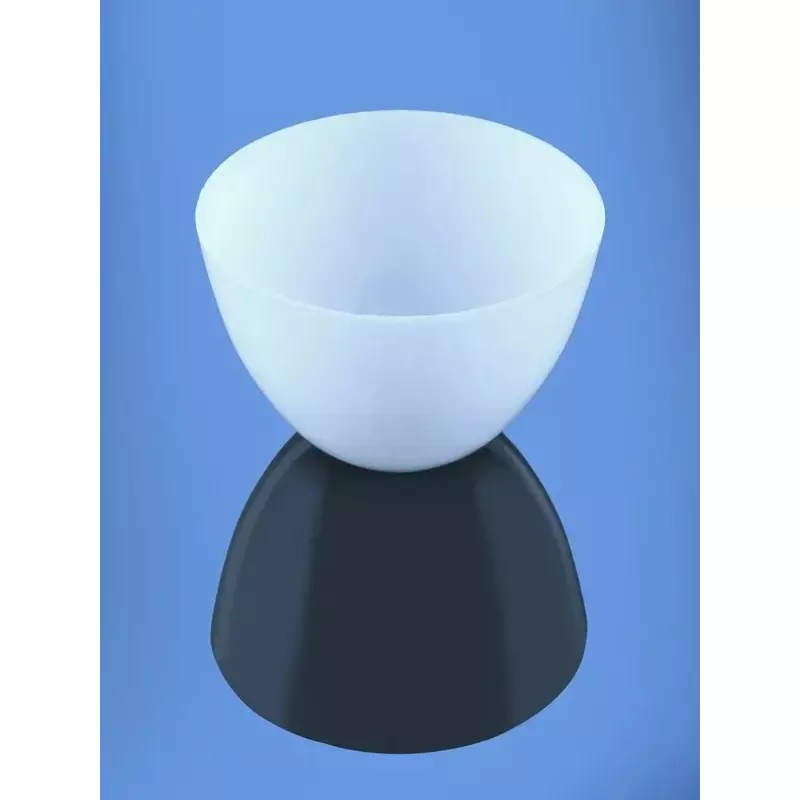 Glassco 15 ml Silica Crucible Without Lid 519.303.01 (Pack of 6 Pcs)