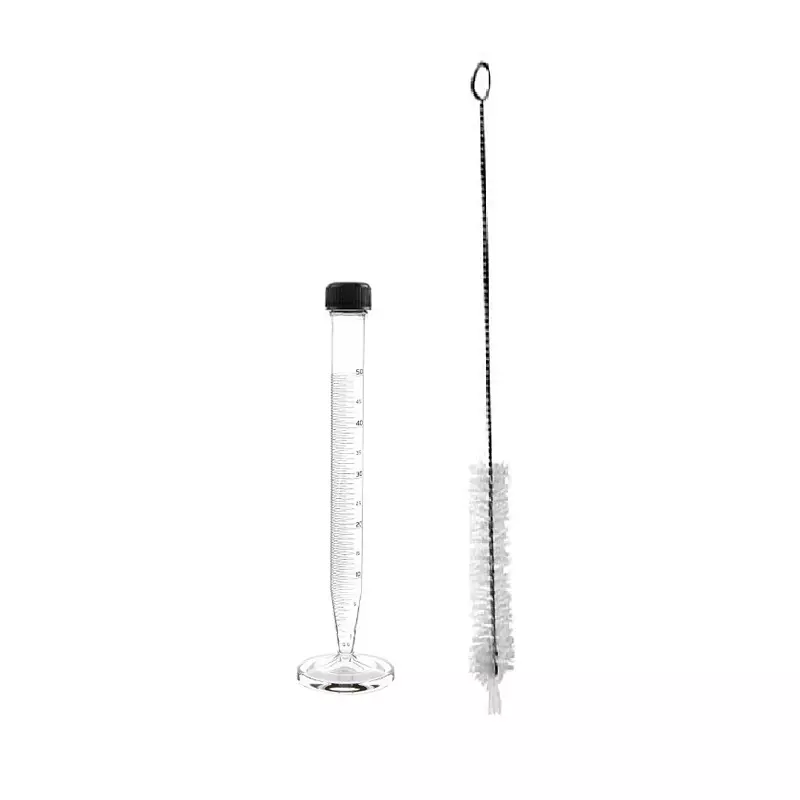 ABGIL Borosilicate Glass Crow Receiver with Screw Cap & Cleaning Brush, 50 ml Capacity, ABG3420