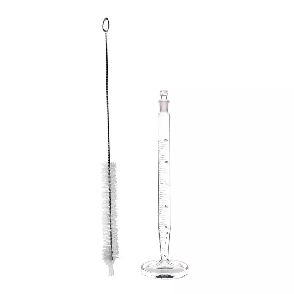 ABGIL Borosilicate Glass Crow Receiver with Stopper & Cleaning Brush, 25 ml Capacity, ABG3413