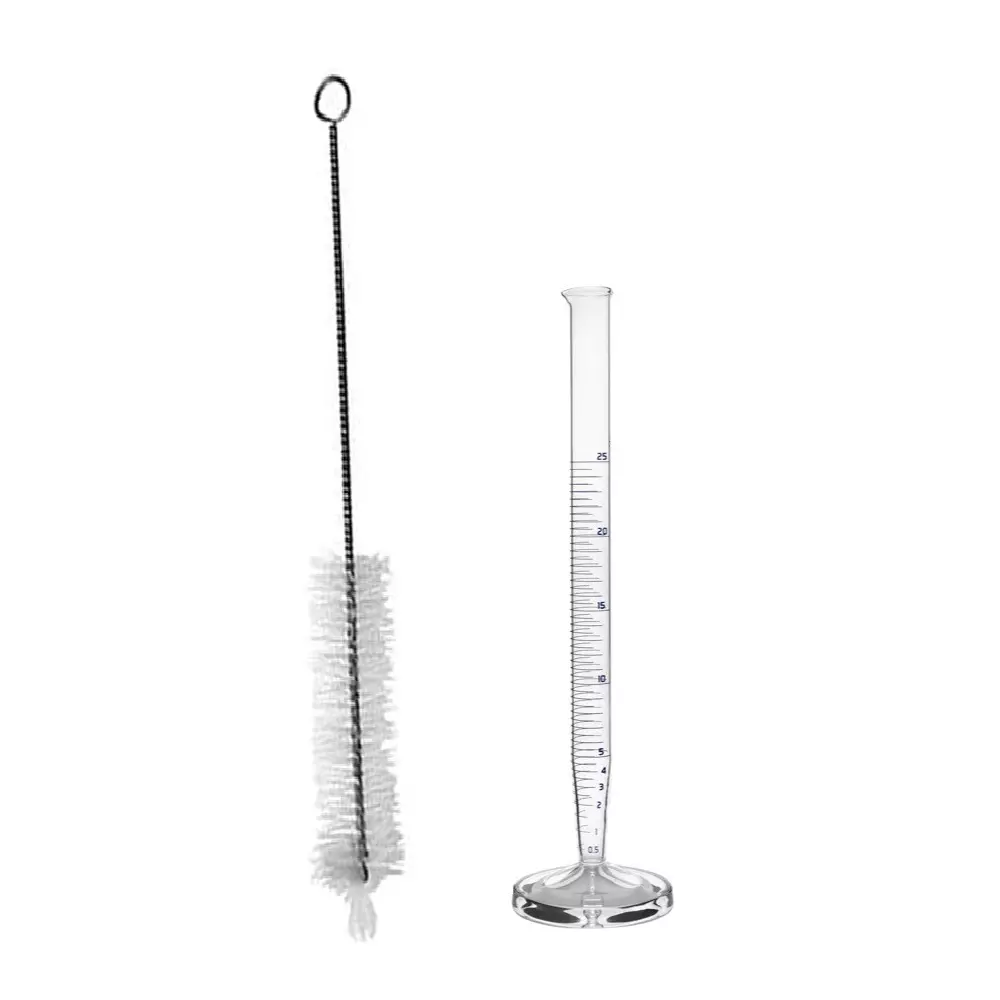 ABGIL Borosilicate Glass Crow Receiver with Pour Out & Cleaning Brush (Capacity: 25 - 100 ml)