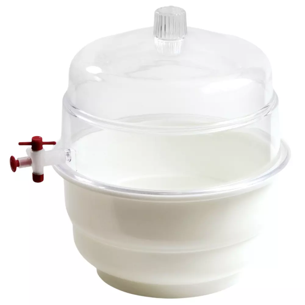 MOXCARE Desiccators Vacuum Polycarbonate 150 mm Dia, MCDCV150C