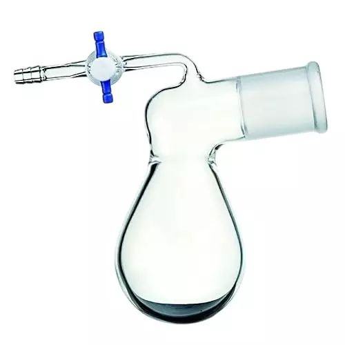 ABGIL Borosilicate Glass Desiccant Flask with Stopcock, 3000 ml Flask Capacity, Socket Size B-40(40/45), ABG2609