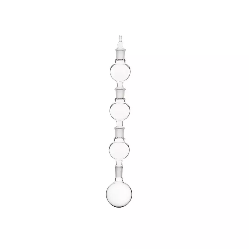 ABGIL Borosilicate Glass Kugelrohr Distilling Bulb, All Flasks Capacity 500 ml, ABG3590