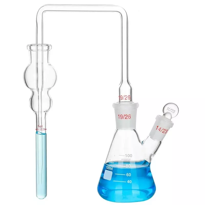 ABGIL Borosilicate Glass Apparatus for Determination of Total Arsenic in Feeds, 100 ml Flask Capacity, ABG1537