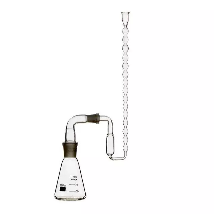 ABGIL Borosilicate Glass Arsenic Determination Apparatus, Silver Diethyldithiocarbamate Photometric Method, 250 ml Flask Capacity, ABG1531