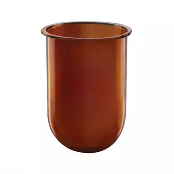 ABGIL Borosilicate Glass Flask, without Side Cut for Dissolution Apparatus Amber Color 1000 ml Capacity, 131 mm Outer Dia & 173 mm Length, ABG2564