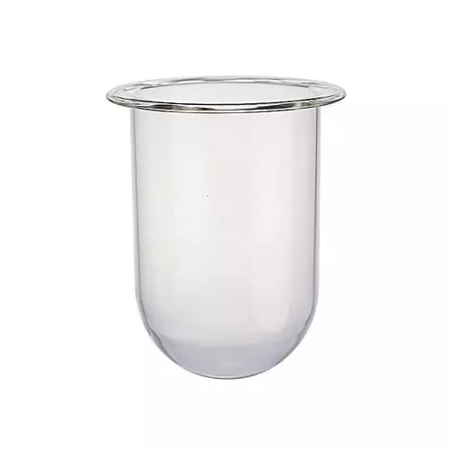 ABGIL Borosilicate Glass Flask, without Side Cut for Dissolution Apparatus 1500 ml Capacity, 131 mm Outer Dia & 200 mm Length, ABG2563