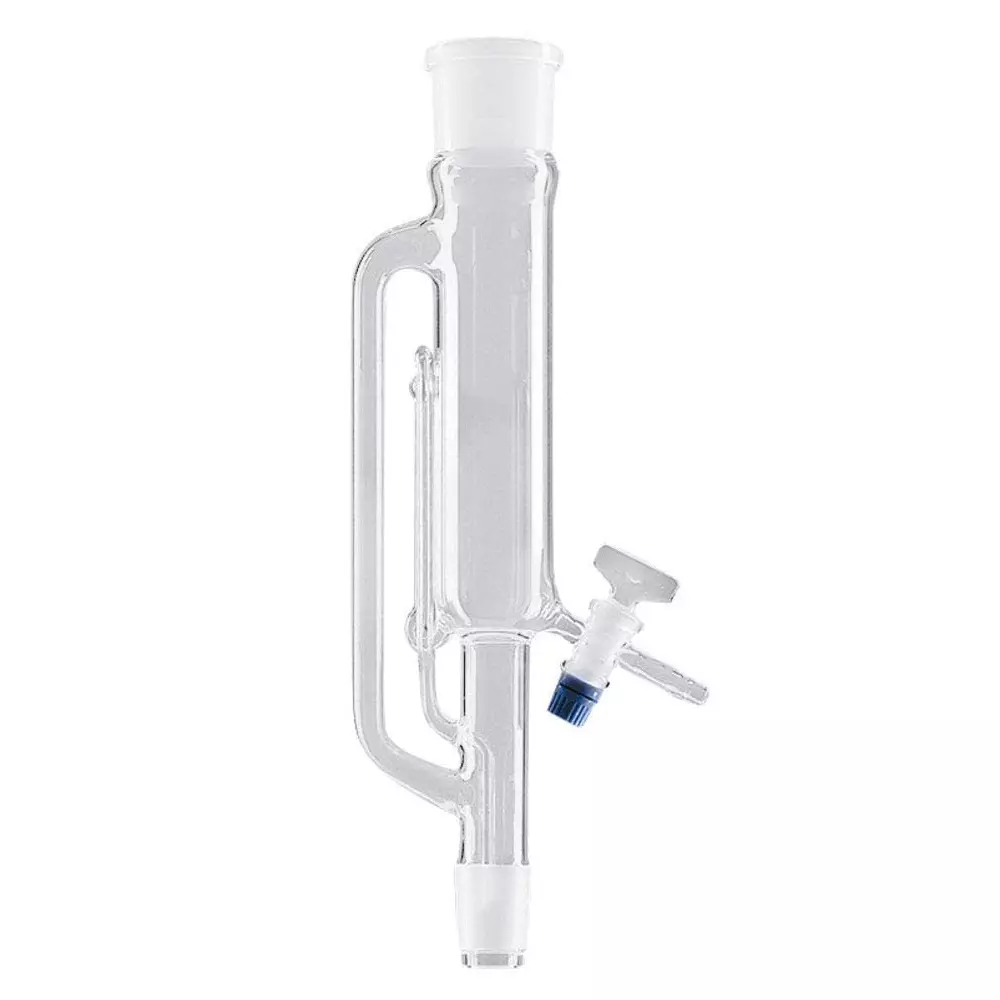 ABGIL Borosilicate Glass Soxhlet Extractor wtih Side Stopcock, Capacity 600 ml, Socket B-50(50/42), Cone B-34(34/35), ABG1592