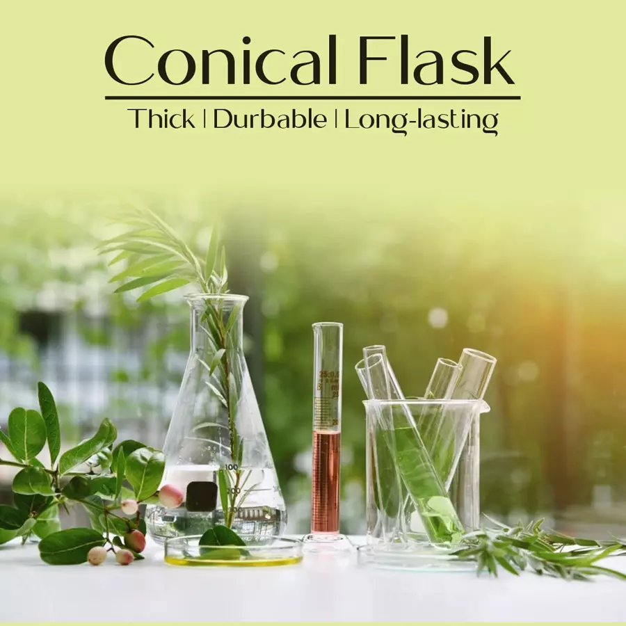 glassco-gc-231202055pcs-conical-erlenmeyer-flask-with-pouring-spout-500-ml-pack-of-5-pcs