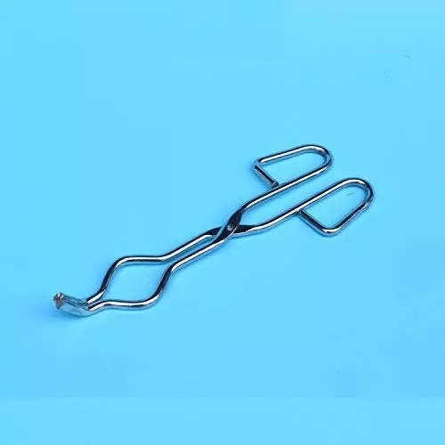 Bysafe 10 inch (254 mm) Crucible Tong Stainless Steel Body for Holding Hot Crucibles, Evaporating Dishes Or Flasks, OM112-10 (Pack of 2)