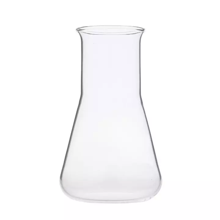 ABGIL Borosilicate Glass Conical Flask Wide Mouth 500 ml Capacity, ABG2407