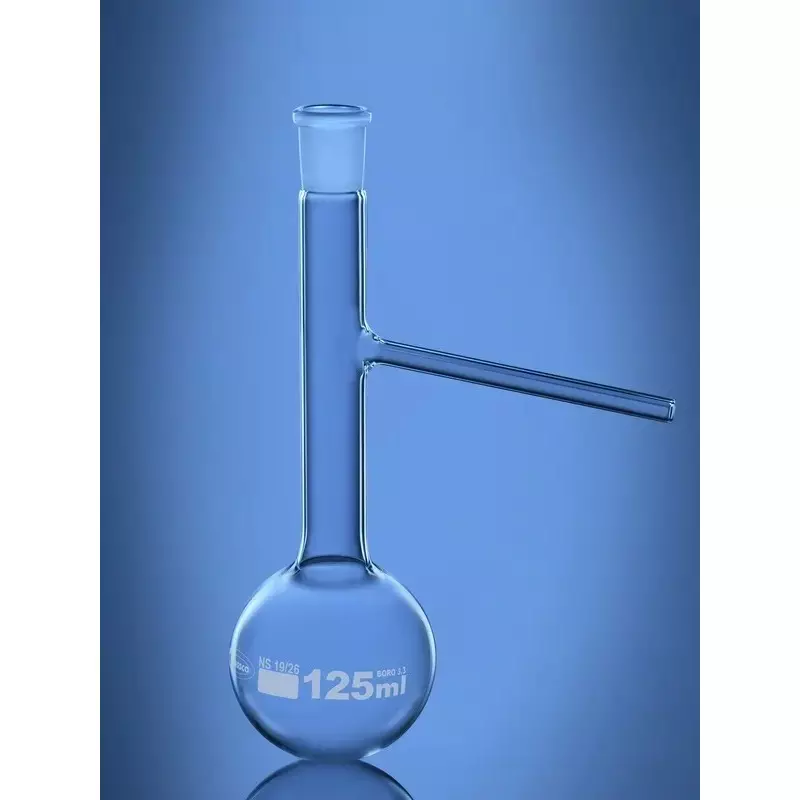 Glassco 125ml 19/26 Distillation Flask 073.206.01 (Pack of 2 Pcs)