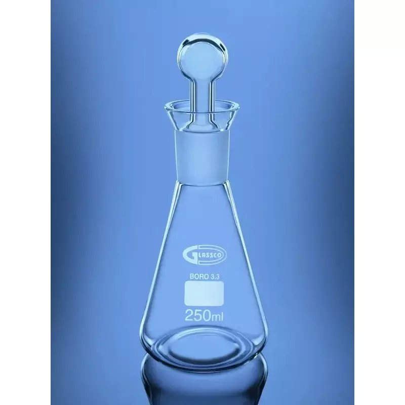 Glassco 250 ml Iodine Flask 072.202.01 (Pack of 2 Pcs)