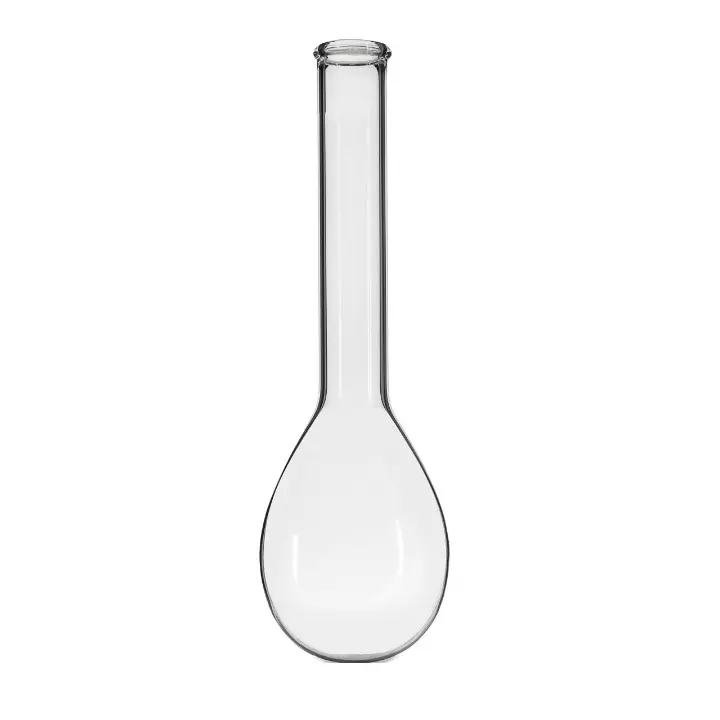 ABGIL Borosilicate Glass Kjeldahl Flask Long Neck with Rim, 500 ml Capacity, ABG2380