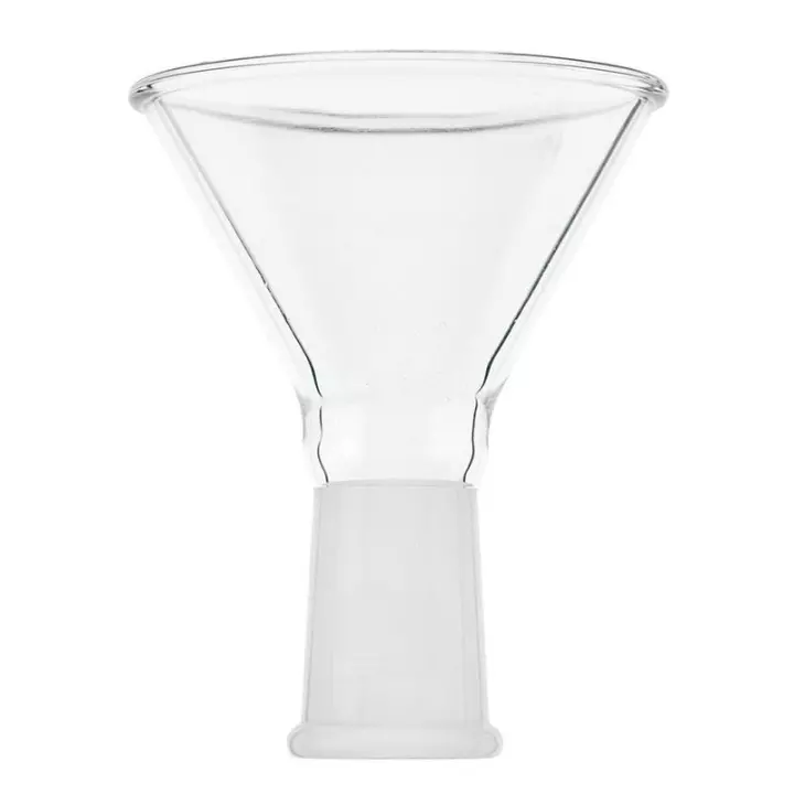 ABGIL Borosilicate Glass Funnel Short Stem for Powder, 300 mm Diameter, Socket B-24(24/29), ABG3234