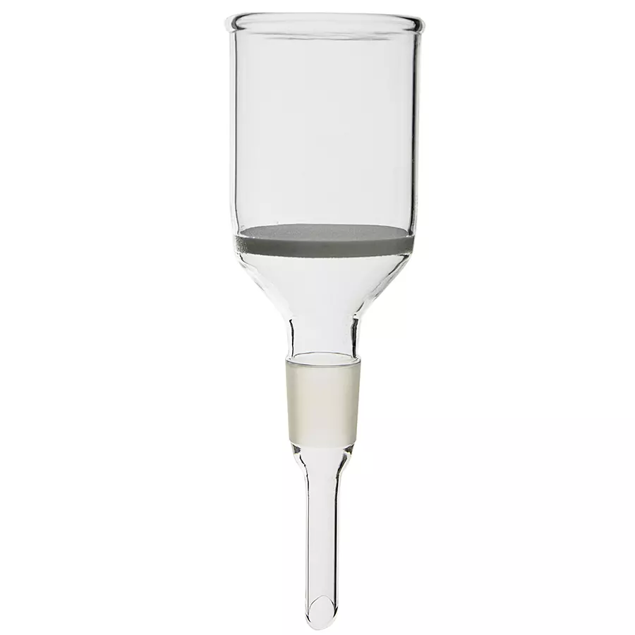 RELIGLAS 80 ml Cone At Stem Buchner Funnel With Sintered Disc Of Porosity G-4, 06.707.10