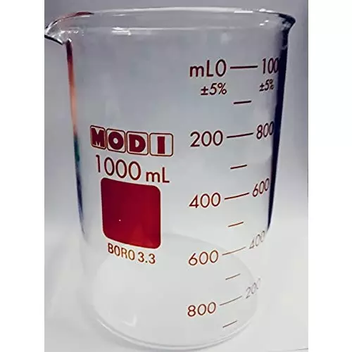 WKM 1000 ml Borosilicate Glass 3.3 Beaker