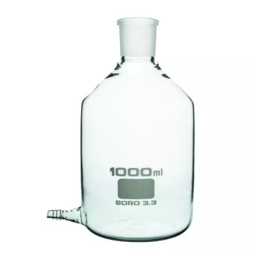 ABGIL Borosilicate Glass Aspirator Bottle (Leveling Bottle) for Carbon Burette 1000 ml, ABG1338
