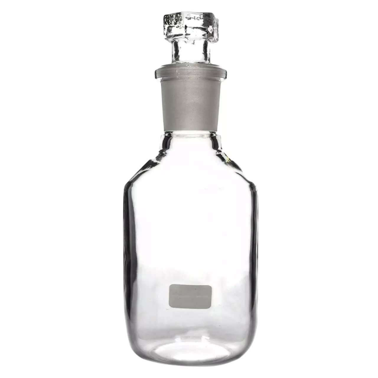 ABGIL Borosilicate Glass Reagent Bottle Narrow Mouth with Interchangeable Stopper 250 ml, ABG778