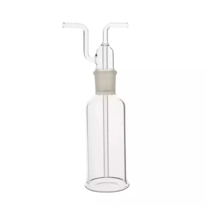 ABGIL Borosilicate Glass Drecshel's Gas Wash Bottle with Interchangeable Fitting 125 ml, ABG914