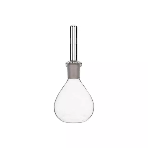 ABGIL Borosilicate Glass Specific Gravity Bottle with Glass Capillary Bore Interchangeable Stopper 100 ml, ABG878