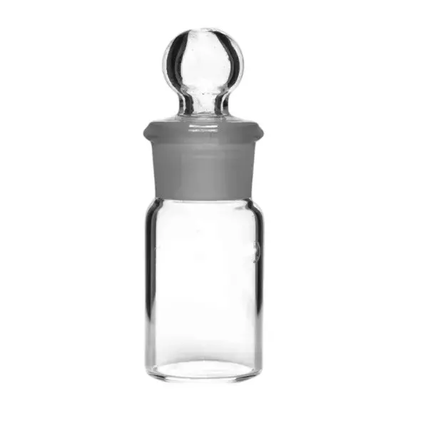 ABGIL Borosilicate Glass Weighing Bottle with Interchangeable Stopper 80 ml, ABG910