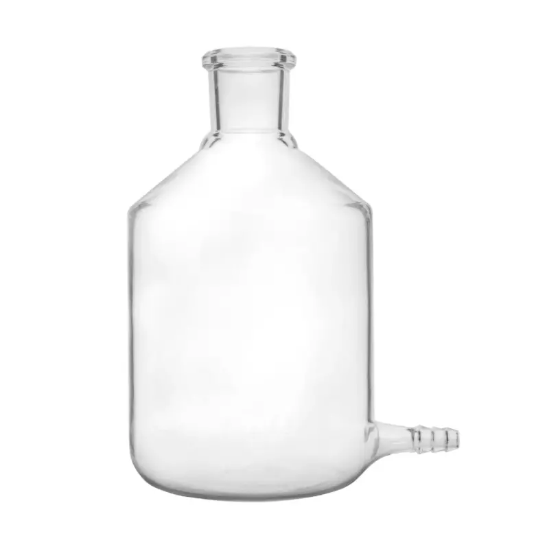 ABGIL Borosilicate Glass Aspirator Bottle with Outlet for Rubber Tubing 20000 ml, ABG955