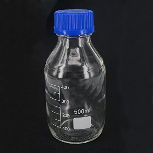 WKM Borosilicate Glass 3.3 Reagent Bottle With Screw Cap Pack of 6 Pcs