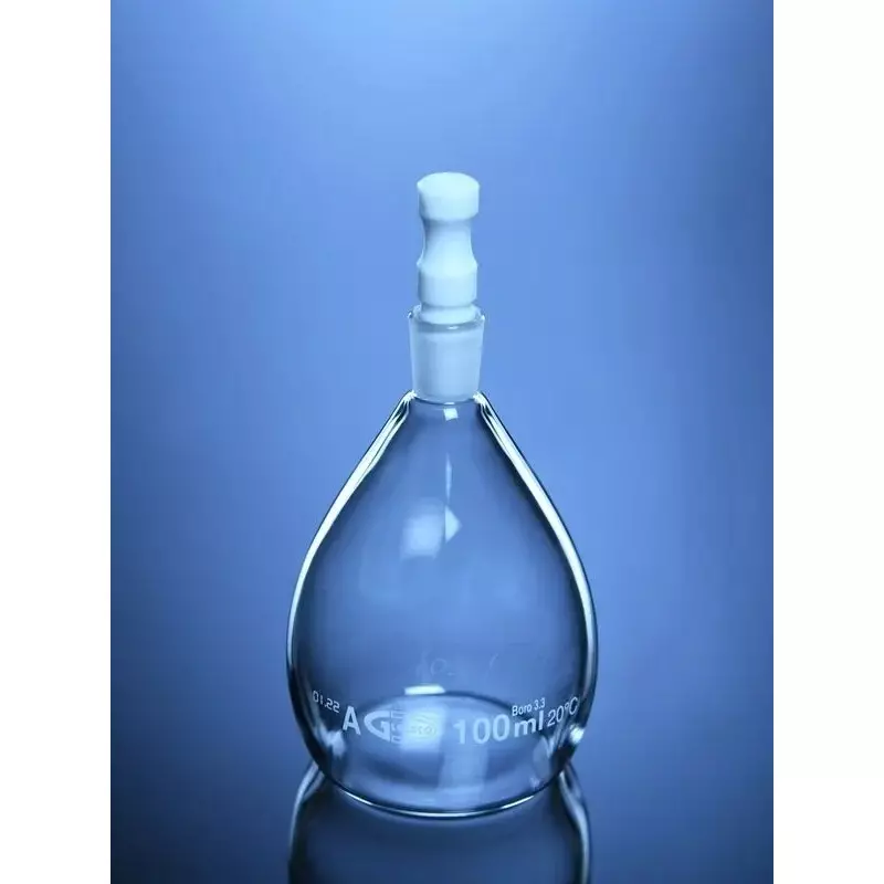 Glassco 50 ml Pycnometers to Gay – Lussac, Calibrated Class-B Bottles 269.502.03 (Pack of 2 Pcs)