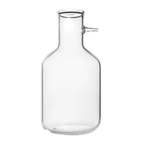 ABGIL Borosilicate Glass Filtration Flask Bottle Shape with Glass Hose Connection 3000 ml, ABG2437