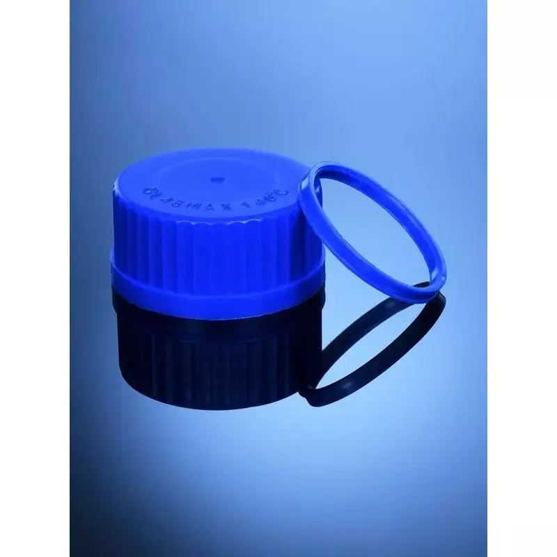Glassco Screw Cap Bottles Blue 275.205.01 (Pack of 10)